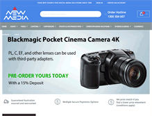 Tablet Screenshot of new-media.com.au